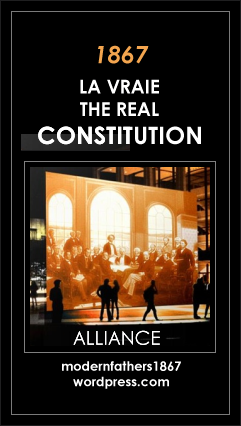 1867 La Vraie Constitution - The Real Constitution Vertical border